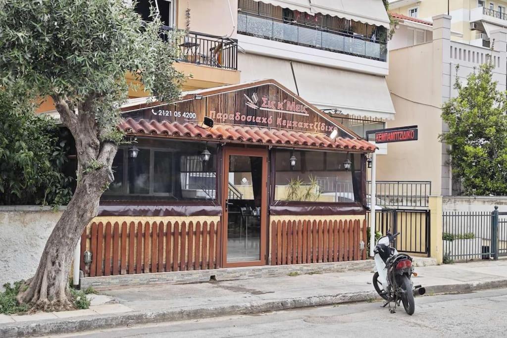 近图书馆宽敞露台spacious Terrace Near Library Athen